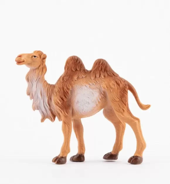 Presepe | Fontanini Cammello In Piedi Per Presepe Colori Tradizionali Cm.10