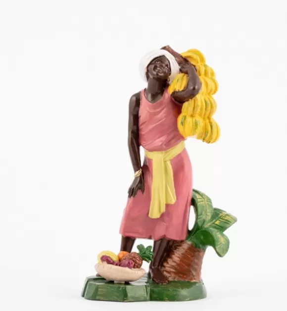 Presepe | Fontanini Pastorella (357) Per Presepe Colori Tradizionali Cm.19